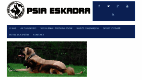 What Psiaeskadra.pl website looked like in 2013 (10 years ago)