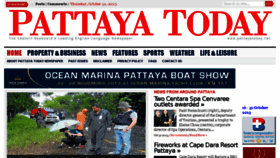 What Pattaya-today.com website looked like in 2013 (10 years ago)