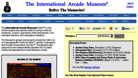 What Pennyarcade.com website looked like in 2013 (10 years ago)