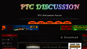 What Ptcdiscussionforum.com website looked like in 2013 (10 years ago)