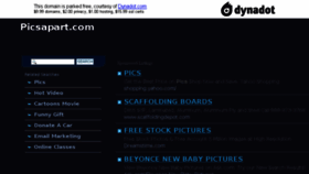 What Picsapart.com website looked like in 2013 (10 years ago)