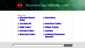 What Phoenixcoachworks.com website looked like in 2013 (10 years ago)