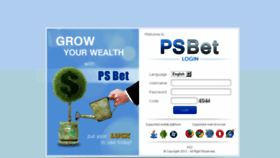 What Psbet.info website looked like in 2013 (10 years ago)