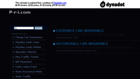 What P-r-i.com website looked like in 2013 (11 years ago)