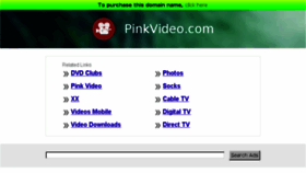 What Pinkvideo.com website looked like in 2014 (10 years ago)