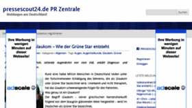 What Pressescout24.de website looked like in 2014 (10 years ago)