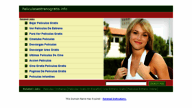 What Peliculasestrenogratis.info website looked like in 2014 (10 years ago)