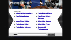 What Photoediter.com website looked like in 2014 (10 years ago)