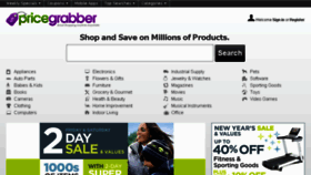 What Pricegraber.com website looked like in 2014 (10 years ago)