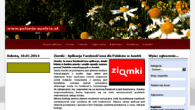 What Polonia-austria.at website looked like in 2014 (10 years ago)