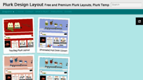 What Plurkdesignlayout.blogspot.com website looked like in 2014 (10 years ago)