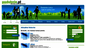 What Podobnie.pl website looked like in 2014 (10 years ago)