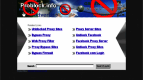 What Problock.info website looked like in 2014 (10 years ago)