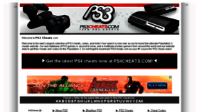 What Ps3cheats.com website looked like in 2014 (10 years ago)