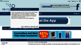 What Psp-news.org website looked like in 2014 (10 years ago)