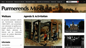 What Purmerendsmuseum.nl website looked like in 2014 (10 years ago)
