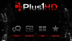 What Plus1hd.com website looked like in 2014 (10 years ago)