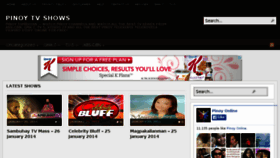 What Pinoytambayanko.com website looked like in 2014 (10 years ago)