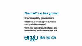 What Pharmapress.com.au website looked like in 2014 (10 years ago)