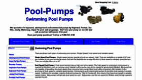What Pool-pumps.com website looked like in 2014 (10 years ago)