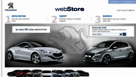 What Peugeotwebstore.com.tr website looked like in 2014 (10 years ago)