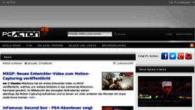 What Pc-action.de website looked like in 2014 (10 years ago)