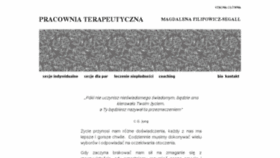 What Pracowniaterapeutyczna.com website looked like in 2014 (10 years ago)