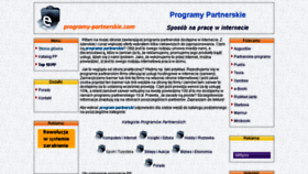 What Programy-partnerskie.com website looked like in 2014 (10 years ago)