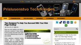 What Prislusenstvo.com website looked like in 2014 (10 years ago)
