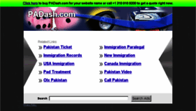 What Padash.com website looked like in 2014 (10 years ago)