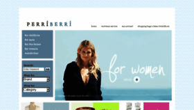 What Perriberri.com website looked like in 2014 (10 years ago)