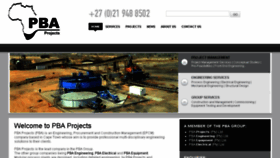 What Pbaprojects.mm-dev.co.za website looked like in 2014 (10 years ago)
