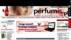 What Perfumis.pl website looked like in 2014 (10 years ago)