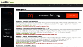 What Postiar.com website looked like in 2014 (10 years ago)