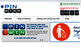 What Pinwise.com.au website looked like in 2014 (10 years ago)