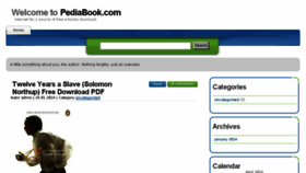 What Pediabook.com website looked like in 2014 (10 years ago)