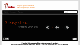 What Pressku.com website looked like in 2014 (10 years ago)