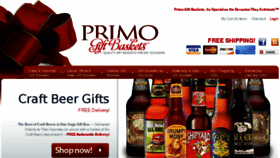 What Primogiftbaskets.com website looked like in 2014 (10 years ago)