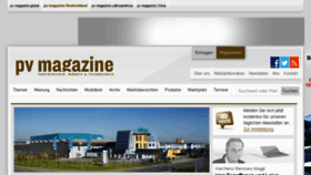 What Pvmagazine.de website looked like in 2014 (11 years ago)