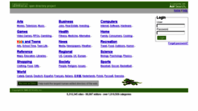 What Pmoz.info website looked like in 2014 (10 years ago)