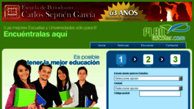 What Planescolar.com website looked like in 2014 (10 years ago)