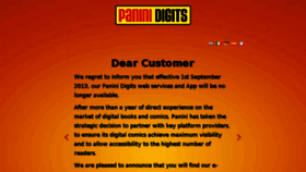 What Paninidigits.com website looked like in 2014 (11 years ago)