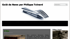 What Philippetoinard.com website looked like in 2014 (10 years ago)