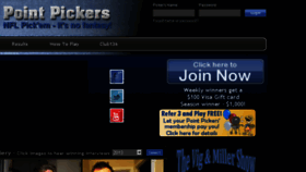 What Pointpickers.com website looked like in 2014 (10 years ago)
