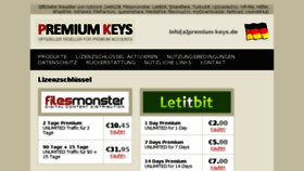 What Premium-keys.de website looked like in 2014 (10 years ago)