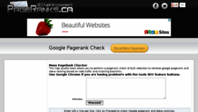 What Pageranks.ca website looked like in 2014 (10 years ago)