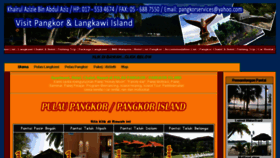 What Pulaupangkor.com.my website looked like in 2014 (10 years ago)
