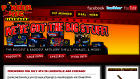What Pkfireworks.com website looked like in 2014 (10 years ago)