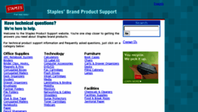 What Product-support-staples.com website looked like in 2014 (9 years ago)