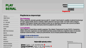 What Playserial.eu website looked like in 2014 (9 years ago)